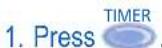 DIMPLEX LA6MI - Cancel timer - 1