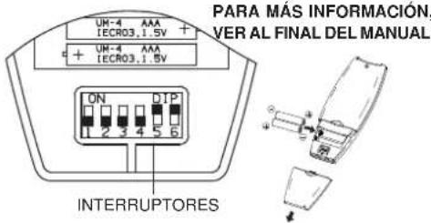 ARGO AWIAS12DC - INSTALLACION Y USO DEL MANDO A DISTANCIA COMO COLOCAR LAS PILAS - 1