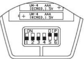 ARGO AWIAS12DC - SIGNIFICATO E UTILIZZO DEI MICROINTERRUTTORI DEL TELECOMANDO - 1