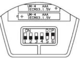 ARGO AFIBS11DC V2 - SIGNIFICATO E UTILIZZO DEI MICROINTERRUTTORI DEL TELECOMANDO - 1