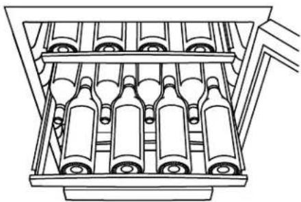 KITCHENAID KUWR204EPA - Para almacenar en la bodega: - 2