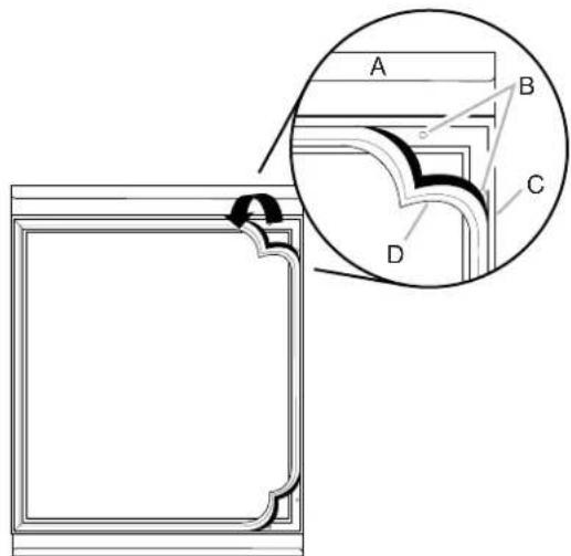 KITCHENAID KUWR204EPA - Attach the Overlay Frame - 1