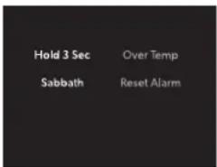 KITCHENAID KUWL304ESS - Sabbath Mode - 1