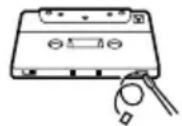 SONY LBTXB88AV - Para proteger una cinta permanente - 1