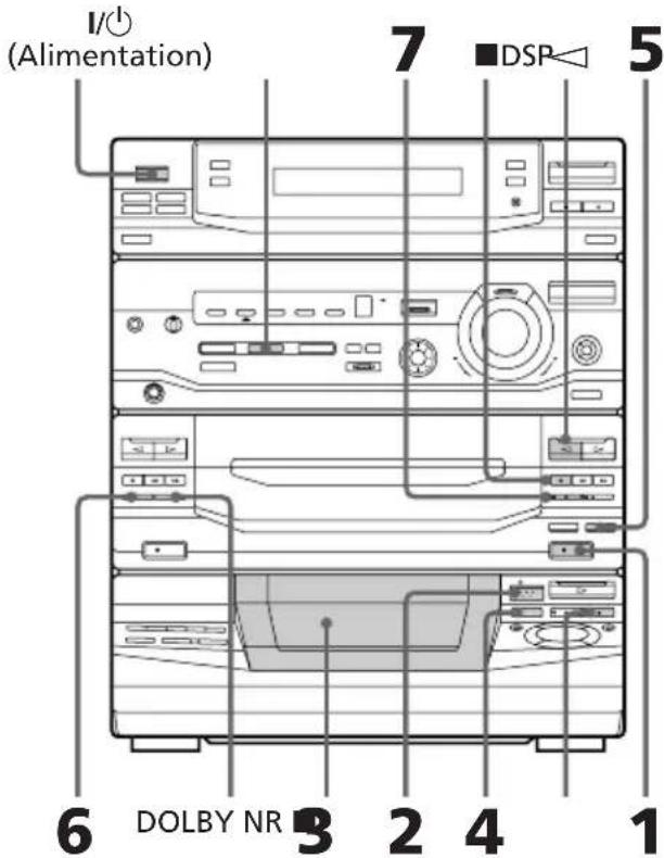 SONY LBTXB55AV - — Enregistrement synchronisé d'un CD - 1