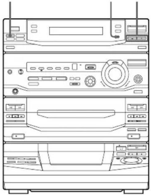 SONY LBTXB55AV - Etape 3: Réglage de l'horloge - 1