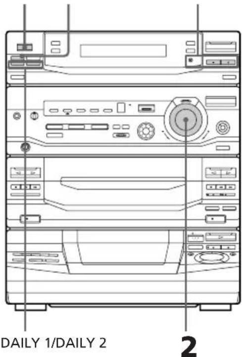SONY LBTXB55AV - - Programmateur de réveil - 1