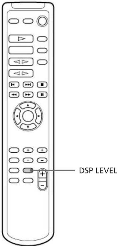 SONY LBTXB55AV - Ajuste del nivel DSP - 1