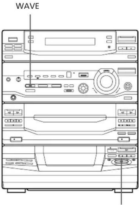 SONY LBTXB55AV - Réglage de l'onde de l'égaliseur - 1
