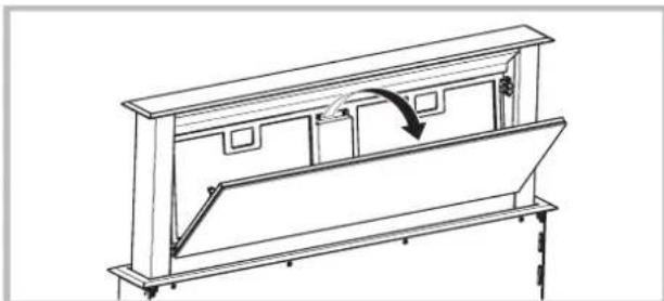 ROSIERES RDD 9800 PN - Limpeza dos filtros antigordura - 1