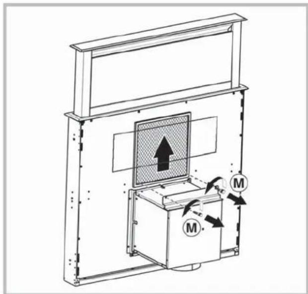 ROSIERES RDD 9800 PN - Vymena uhlikového filtra (P) - 1