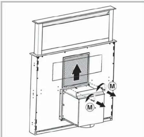 ROSIERES RDD 9800 PN - Substituicao do filtrlo de carvao (P) - 1
