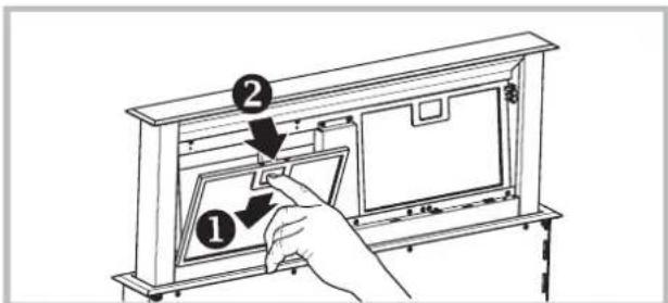 ROSIERES RDD 9800 PN - Nettoyage de la hotte - 2
