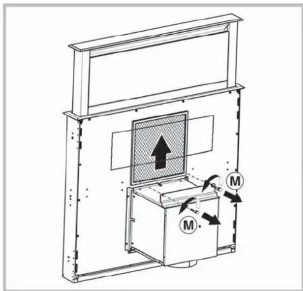 ROSIERES RDD 9800 PN - Austausch des Kohlefilters (P) - 1