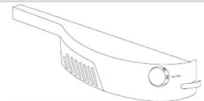 ROSIERES RBC 3181 A - KONTROLPANEL FOR FRYSERRUM - 1