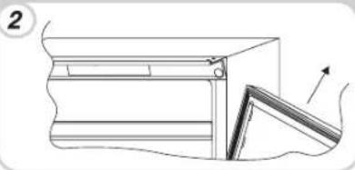 ROSIERES RBC 3181 A - INVERSIONE DEL SENSEO DI APERTURA DELLE PORTE - 2