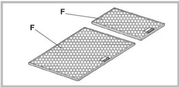 ROSIERES RHG 5800 IN - Cisteni tukovych filtru (F) - 1