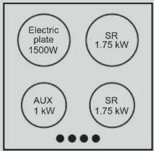 ROSIERES RGV 75 WFM IX - CONEXIUNEA ELECTRICĂ (NUMAI PENTRU G.B.) - 1