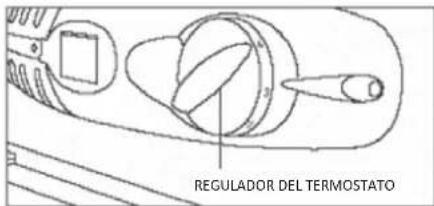 ROSIERES RBP 160 N - Encendido del electrodoméstico y ajuste del termostato - 1
