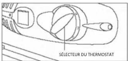 ROSIERES RBP 160 N - Mise en service de l'appareil et réglage du thermostat - 1