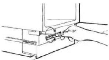 ROSIERES RBFP 135 N - Adjusting the plinth/kickboard - 1