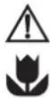 ROSIERES RCG 6972 RB - BEDEUTUNG DER IM TEXT VERWENDETEN SYMBOLE - 1