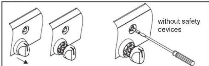 ROSIERES RCG 6972 RB - Stand by adjustment for the cookers - 1