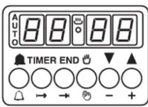 ROSIERES RCG 6972 RB - Setting the correct time: - 1