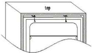 ROSIERES RBCP 31833 - DIMENSOES DO PRODUCTO E COMPARTIMENTO EMBUTIDO - 4