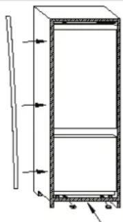 ROSIERES RBCP 31833 - PRODUCT DIMENSIONS AND BUILT-IN COMPARTMENT - 6