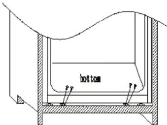 ROSIERES RBCP 31833 - PRODUCT DIMENSIONS AND BUILT-IN COMPARTMENT - 5