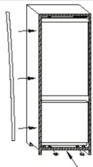 ROSIERES RBBS 174 - PRODUCT DIMENSIONS AND BUILT-IN COMPARTMENT - 6