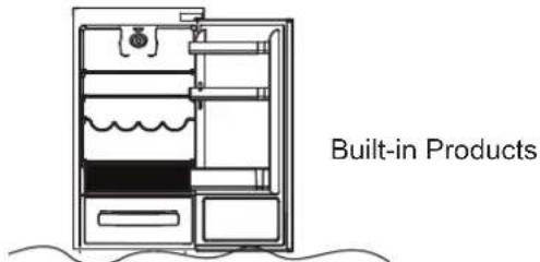 ROSIERES BRBS 1741 - Refrigerated section fresh zone - 1