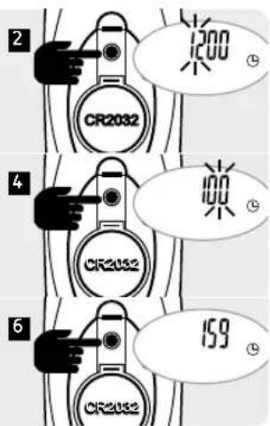 Reer SkinTemp 3in1 - Setting the time - 2