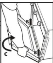 BAUKNECHT BLTM 9100PT02 - To refit the door: - 3