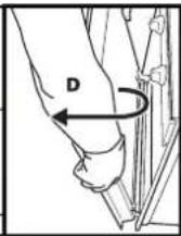 BAUKNECHT BLTM 9100PT02 - Pour remonter la porte : - 1