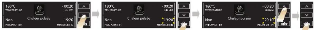 BAUKNECHT BLTM 9100PT02 - Réglage de l'heure de fin de cuisson / départ retarde - 1