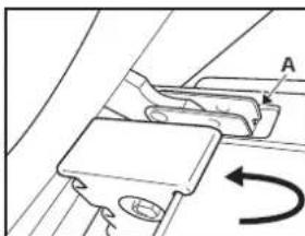 BAUKNECHT BLTM 9100PT02 - Per riposizionare la porta: - 2