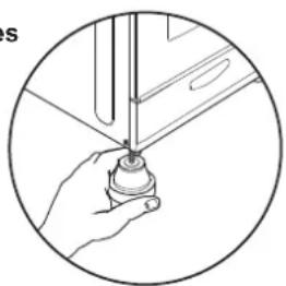 ROSIERES RCG 5921 RB CH - Roues ajustables - 1
