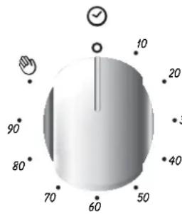 ROSIERES RCG 5921 RB CH - USING THE END OF COOKING TIMER - 1