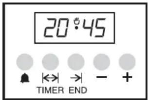ROSIERES RCG 5921 RB CH - Setting the correct time: - 2