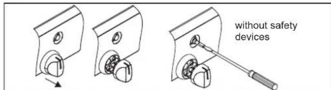ROSIERES RCG 5921 RB CH - Stand-by-Regulierung für Herde mit Flammensicherung bzw. ohne Flammensicherung und Knopfzündung - 1