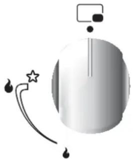 ROSIERES RCG 5921 RB CH - UTILISATION DES BRÛLEURS DE LA TABLE DE CUISSON - 1
