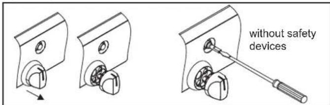 ROSIERES RCG 5921 RB CH - Stand by adjustment for the cookers - 1
