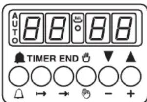 ROSIERES RCG 5921 RB CH - Setting the correct time: - 1