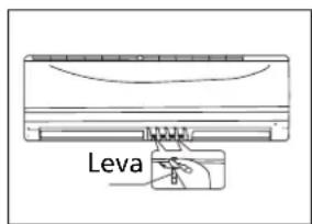 QLIMA SC 3637 - Regolazione dell'orientamento del flusso di aria orizzontale (su – giù) - 1