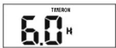 QLIMA SC 3637 - To set the STOPPING time. - 1