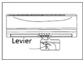 QLIMA SC 3637 - Régler le flux d'air horizontalement (haut - bas) - 1