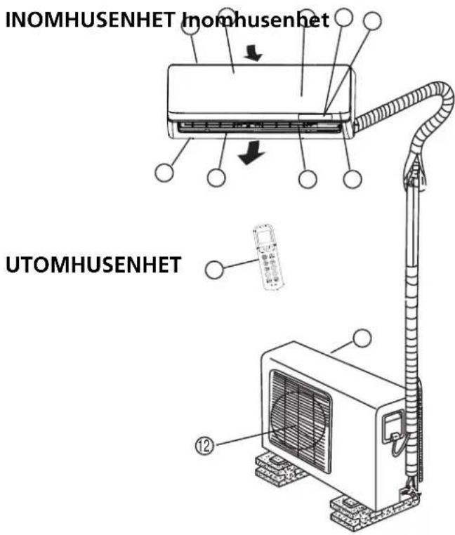 QLIMA SC 3637 - B NAMN PÅ DELAR - 1