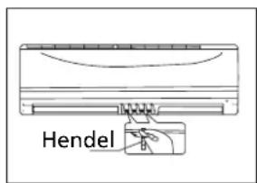 QLIMA SC 3637 - Instellen richting horizontale luchtstroom (op - neer) - 1
